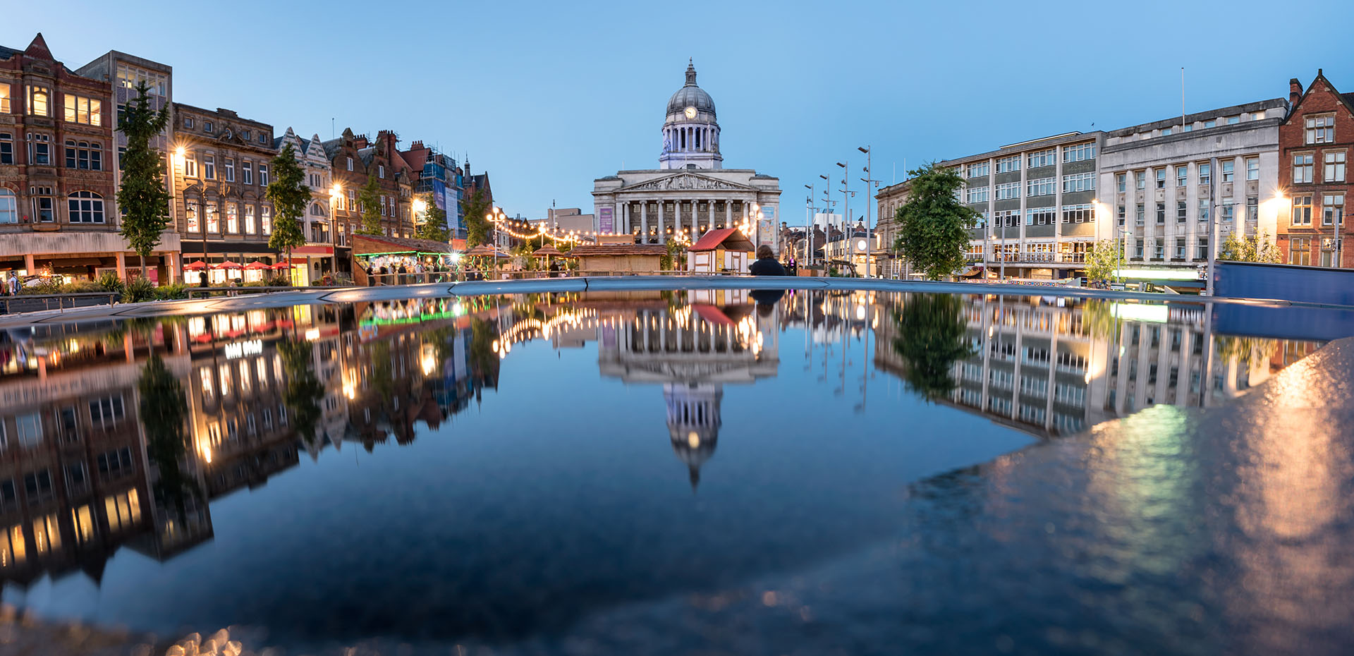 Image of the centre of Nottingham