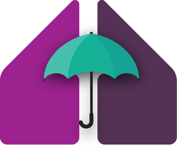 Image showing the James Leighton logo and an umbrella on top