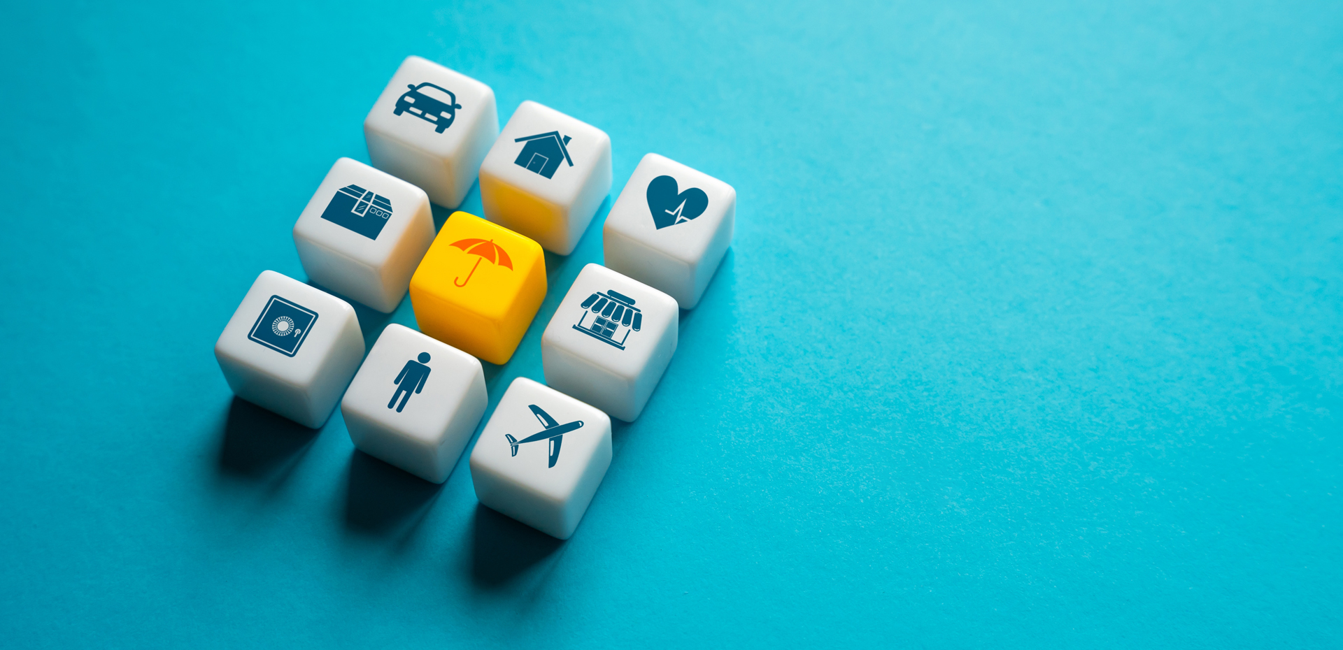 Image showing cubes with different icons