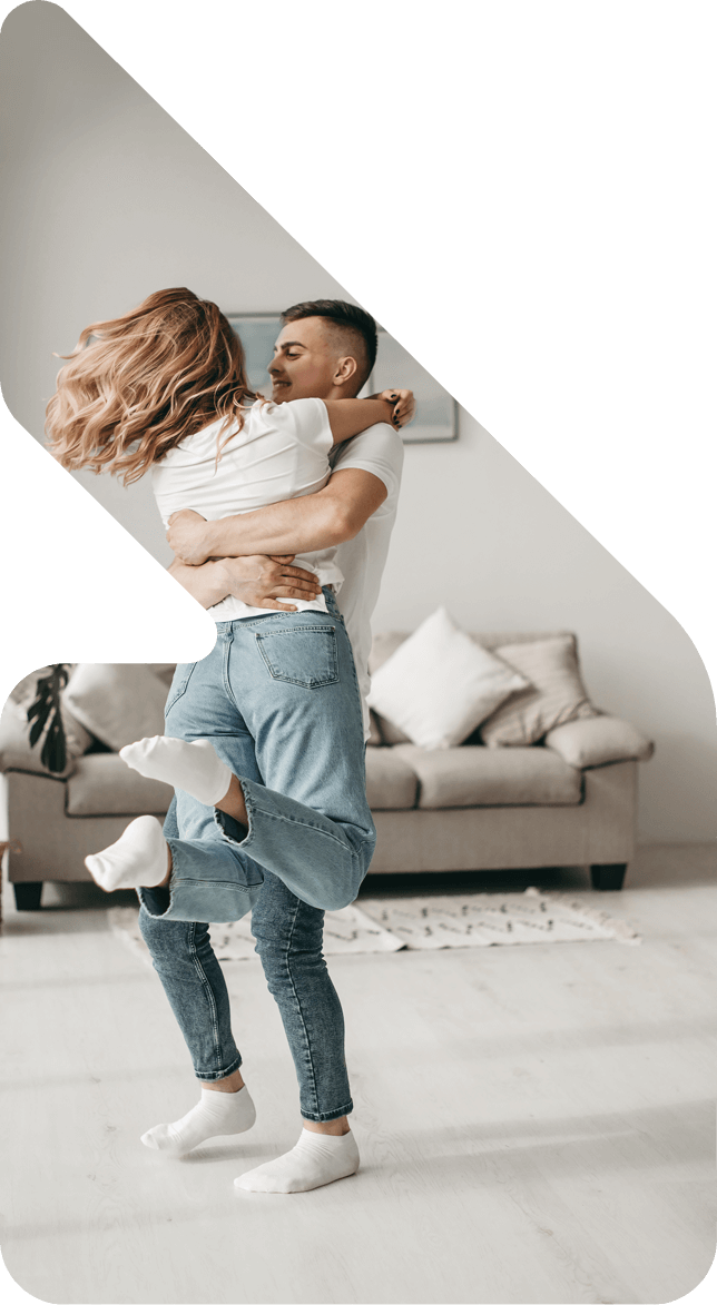 image showing a couple hugging