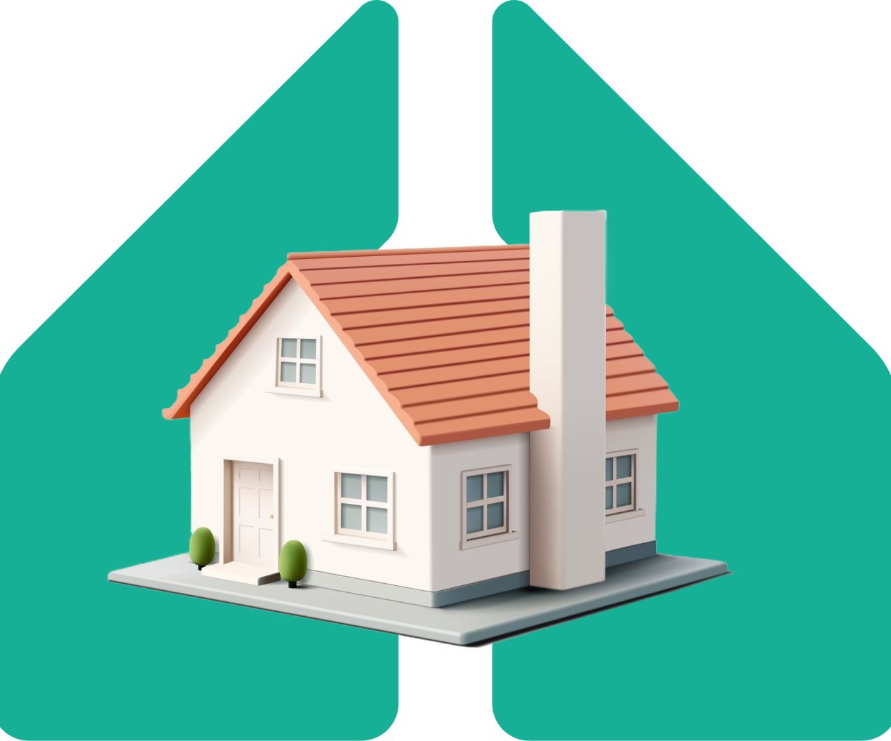 image showing a house and jlfs logo