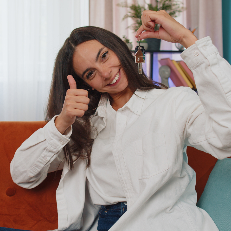 young woman real estate agent