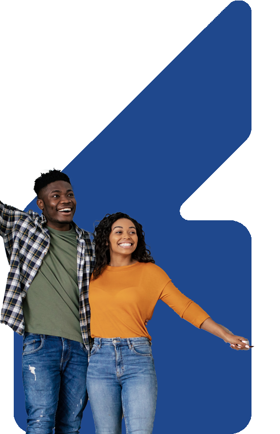 image showing a happy couple