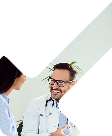 Image showing a doctor with a patient
