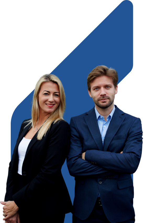 Image showing smiling business people