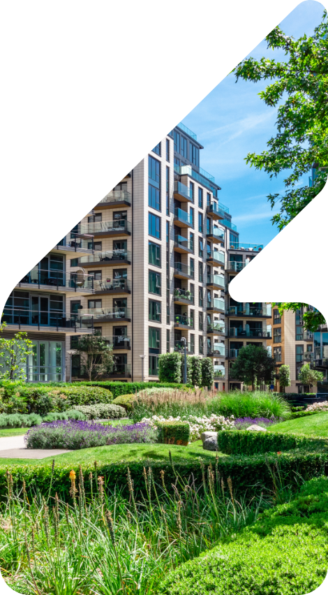 Image showing an apartment block