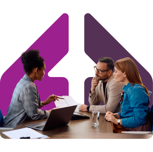 Image showing a couple with an adviser