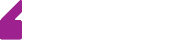 James Leighton logo in purple and white